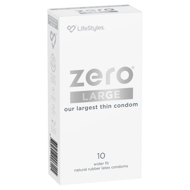 Lifestyles® Zero® Condoms 10 Pack