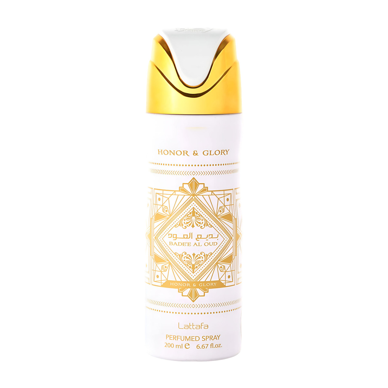 Badee Al Oud Honour & Glory Body Spray 200ml By Lattafa (Women's) Badee Al Oud Honour & Glory Body Spray 200ml By Lattafa (Women's)