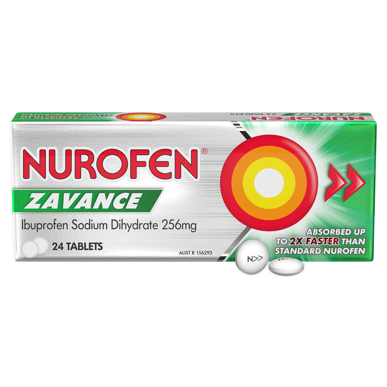 Nurofen Zavance 256mg Tablets 24