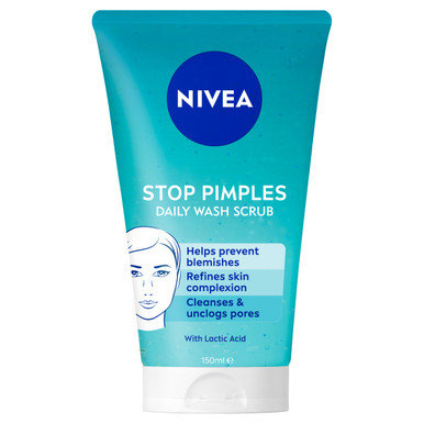 NIVEA Stop Pimples Daily Wash Scrub