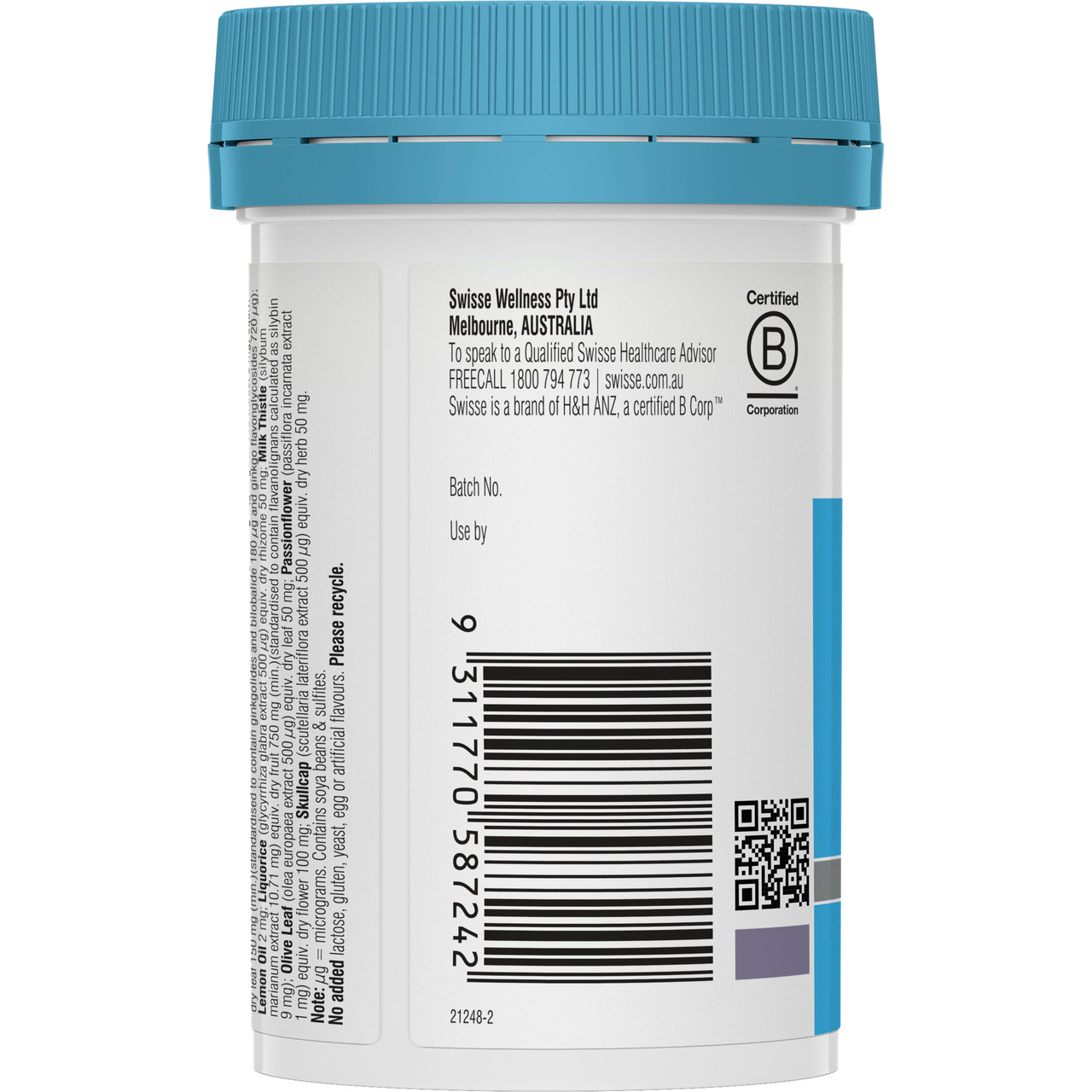 Swisse Ultivite Teenage Men's Multivitamin 60 Tablets