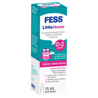 FESS Little Noses Saline Nasal Spray 15mL