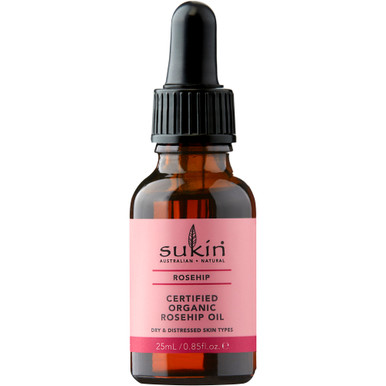 Sukin Certified Organic Rose Hip Oil 25ml