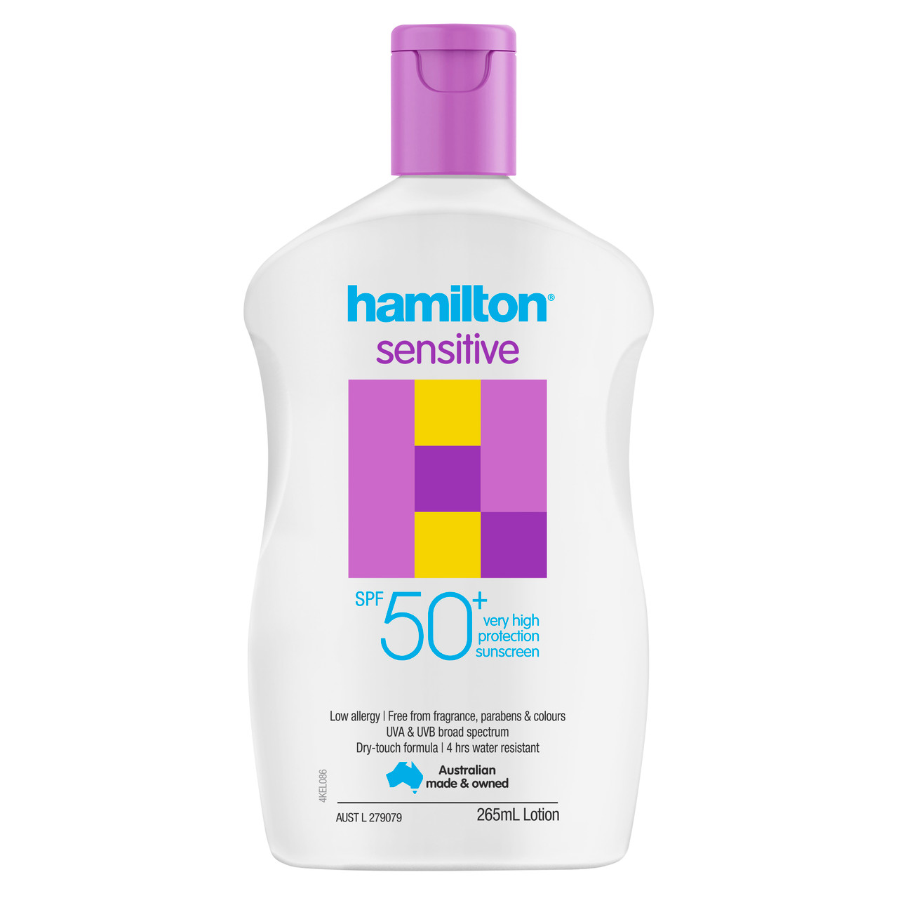 Hamilton Sensitive Lotion SPF 50+ 265mL