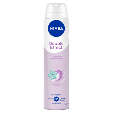 NIVEA Double Effect Anti-Perspirant Aerosol Deodorant 250ml