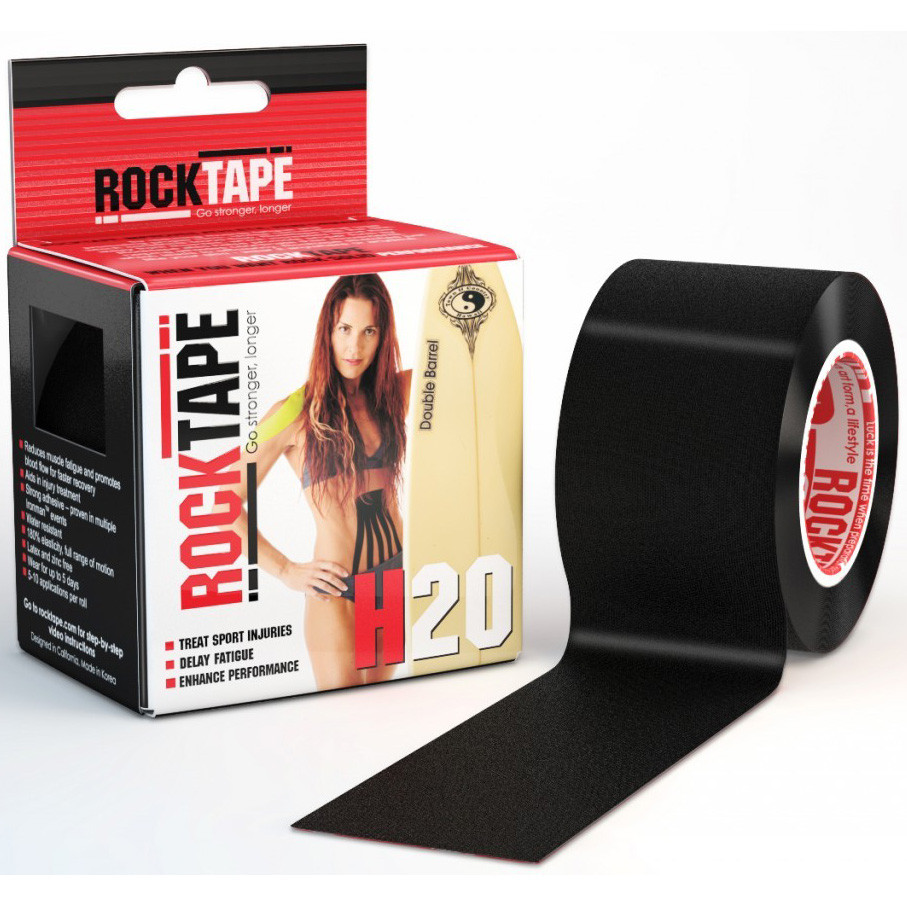 RockTape H20 5cm x 5m Black