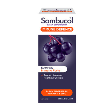 Sambucol Black Elderberry Immune Defence 250ml