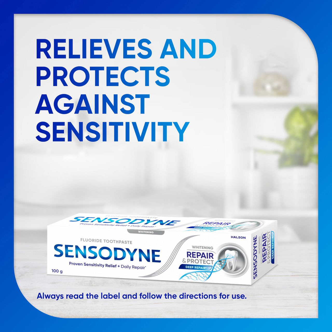 Sensodyne Repair & Protect Whitening Sensitivity Toothpaste 100g