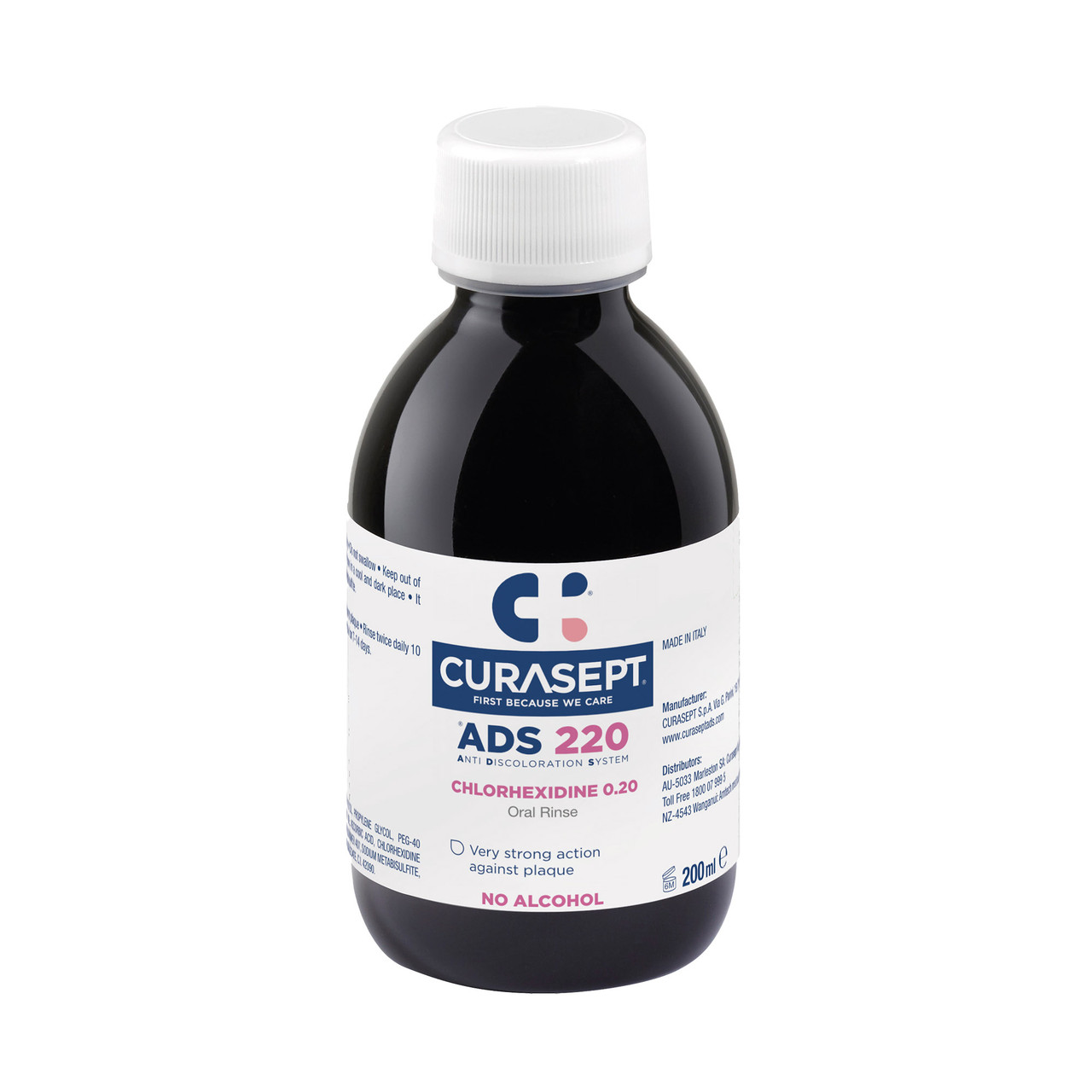 Curasept ADS 220 Chlorhexidine-Digluconate 0.20% Oral Rinse 200ml