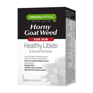 Naturopathica Horny Goat Weed For Him 50s