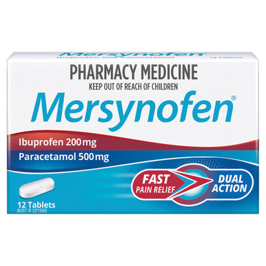 Mersynofen Tablets 12 Pack