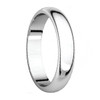 5 mm 10kt. Mens Wedding Bands in White Gold Handcrafted - Lander 50W