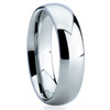 6 mm Domed Tungsten Band, Lifetime Warranty - C002C