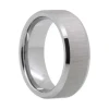 8 mm Satin Tungsten Band, Lifetime Warranty - P888C