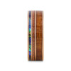 8 mm Rose Gold Tungsten - Guitar String/Abalone/KOA wood Band - M102TR