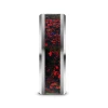 Mens Wedding Bands with Black/Red Opal - H949TR
