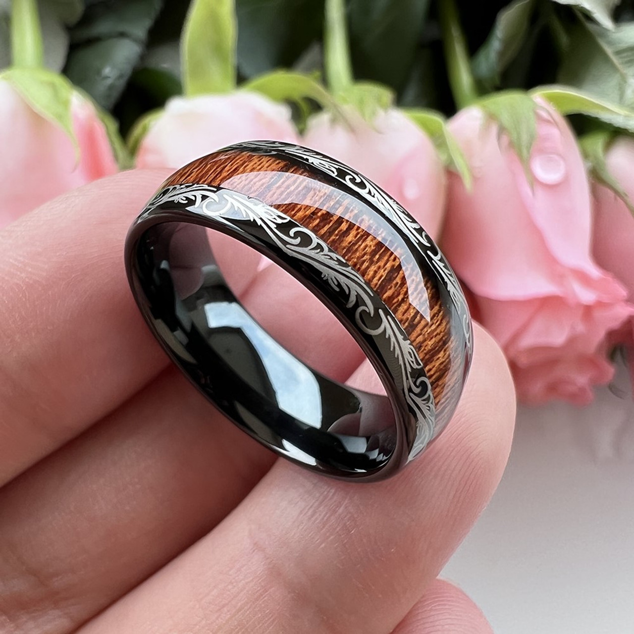 DAD Ring for Men : Gift for Papa from Daughter/Son, Handsome 2-Tone  Stainless Steel I Love You Engraved Inside Dad Ring Band for Daddy with  Gift Box & Gift Card,6mm Width,size 7|Amazon.com
