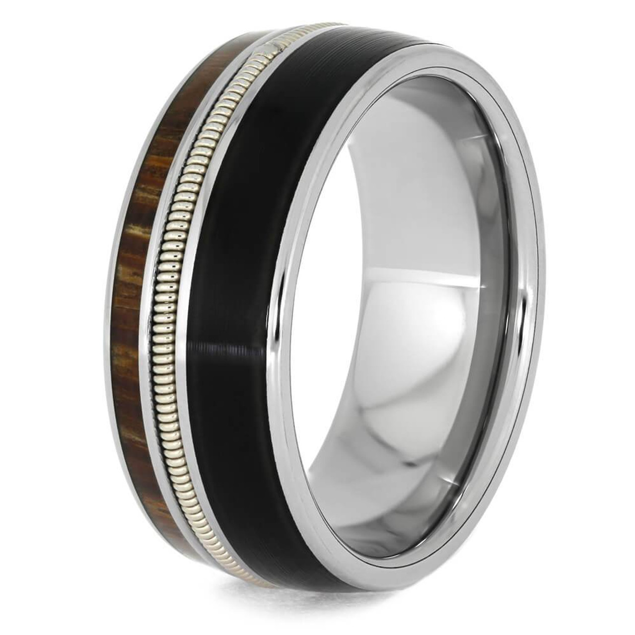 6 mm Unique Matte Finish - Wood Inlay/Guitar String - GS655M