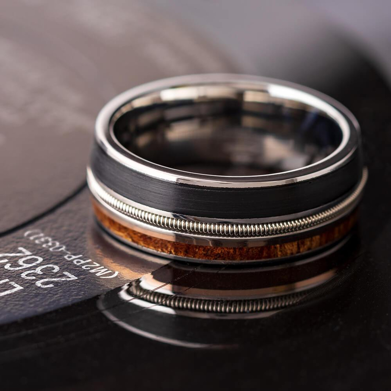 6 mm Unique Matte Finish - Wood Inlay/Guitar String - GS655M