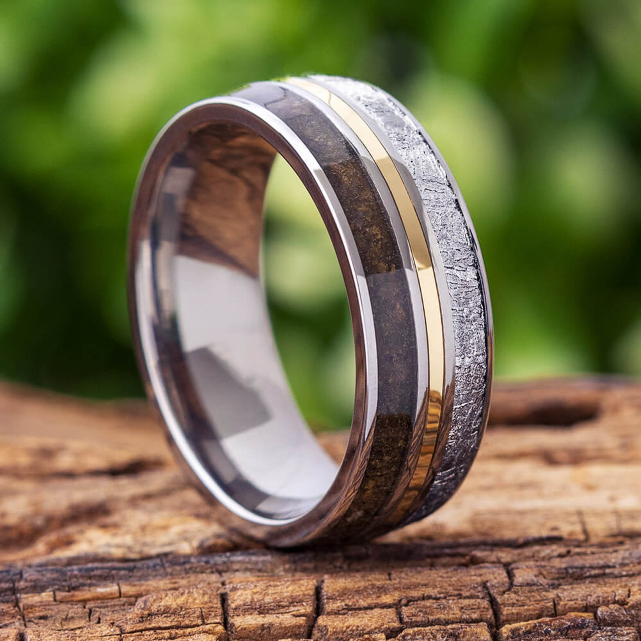 Ring made sales from meteorite