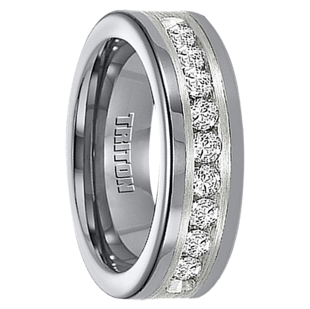 1-cwt-Diamond-Unique-Mens-Wedding-Bands-in-Silver/Tungsten-...