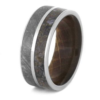9 mm Wood Sleeve, Dinosaur Bone/Meteorite - DB426M 9 mm Wood Sleeve, Dinosaur Bone/Meteorite - DB426M