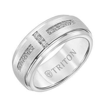 .305 cwt Diamond Ring Tungsten - T089FG
