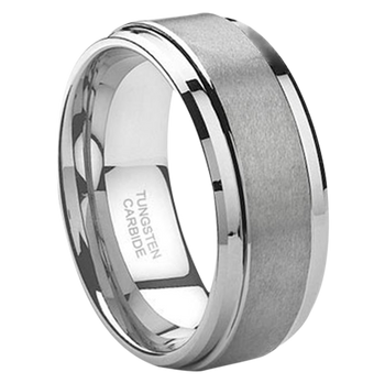 8 mm Mens Wedding Bands, Lifetime Warranty - J095C 8 mm Mens Wedding Bands, Lifetime Warranty - J095C