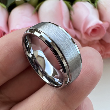 8 mm Mens Wedding Bands, Lifetime Warranty - J095C 8 mm Mens Wedding Bands, Lifetime Warranty - J095C