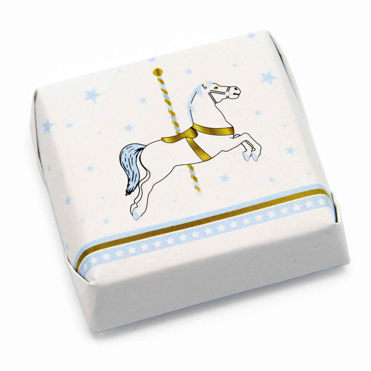 CAROUSEL BOY- Decorated Chocolate Square