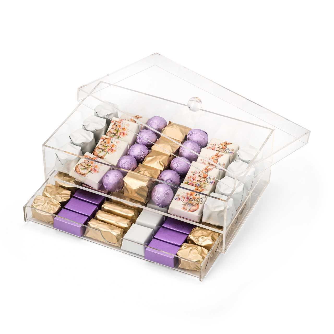 VIOLA - Easter Jewel Case Chocolate Gift Box - Mirelli Chocolatier