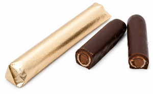BISCUIT PRALINE - DARK / 4 OZ. (Approx. 8 Pcs.) CHOCOLATE SOLD BY WEIGHT Mirelli Chocolatier