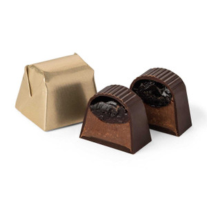 CHOCOLATE BLACK BERRY - DARK / Per 4 Oz. (Approx. Count 10 Pcs.) CHOCOLATE SOLD BY WEIGHT Mirelli Chocolatier