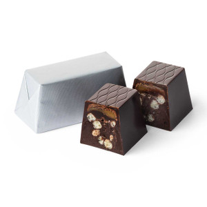 CARAMEL CRISP -DARK CHOCOLATE SOLD BY WEIGHT Mirelli Chocolatier