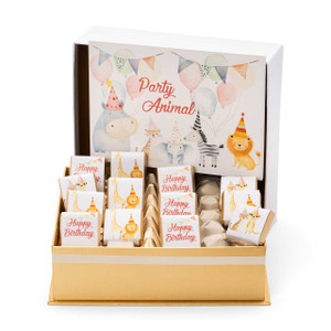 PARTY ANIMAL BASH - Chocolate Gift Box Birthday Mirelli Chocolatier