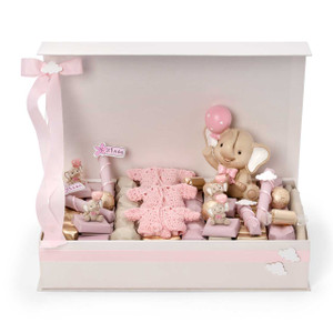 ELEPHANT - Baby Chocolate Arrangement * Baby Girl  Mirelli Chocolatier ELEPHANT - Baby Chocolate Arrangement * Baby Girl  Mirelli Chocolatier