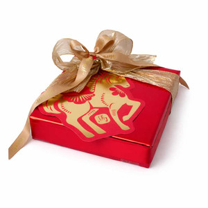 YEAR OF THE HORSE - Chocolate Gift Box LUNAR NEW YEAR Mirelli Chocolatier