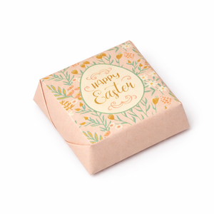 HAPPY EASTER PEACH - Chocolate Favor