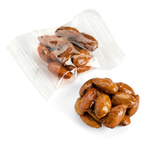 CARAMELIZED ROASTED ALMOND CLUSTERS / Pack of 11 OZ (310 GM) MEDITERRANEAN DELIGHTS Mirelli Chocolatier