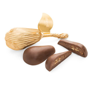 PEAR SHAPE - Praline Nuts - Milk / Per 4 OZ (Approx. 7 Pcs.) CHOCOLATE SOLD BY WEIGHT Mirelli Chocolatier