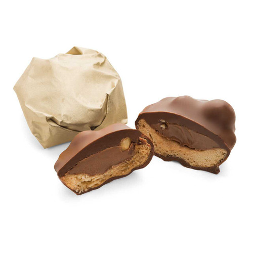 PRALINE HAZELNUT TART / PER 4 OZ (Approx. 4 Pcs) CHOCOLATE SOLD BY WEIGHT Mirelli Chocolatier