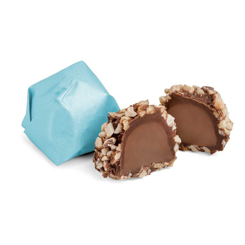 TRUFFLE HAZELNUT PRALINE - 4 oz (Approx. 5 pcs) CHOCOLATE SOLD BY WEIGHT Mirelli Chocolatier