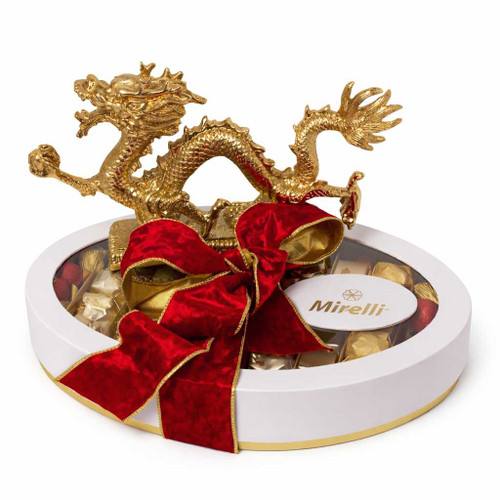 DRAGON OF FORTUNE - Chocolate Gift Box LUNAR NEW YEAR Mirelli Chocolatier
