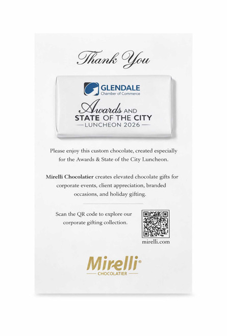 Customized Invitation Card CORPORATE GIFTING Mirelli Chocolatier