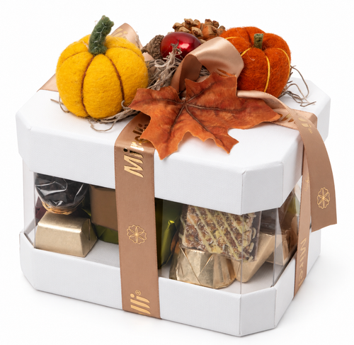 GOLDEN PUMPKIN HARVEST - Chocolate Gift Box