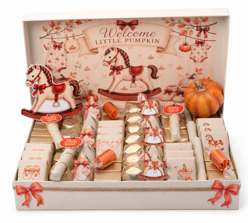 LITTLE PUMPKIN - Baby Girl Chocolate Gift Box 