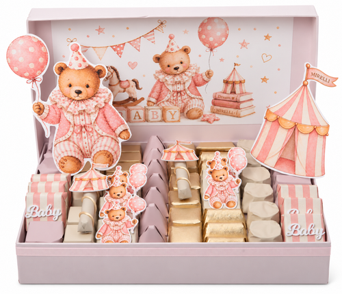 PETITE CIRQUE - Baby Girl Chocolate Box 