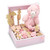 FLAMINGO DANCE - Window Chocolate Gift Box / 1.6 lb. BABY GIRL Mirelli Chocolatier