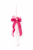 PALM SUNDAY CANDLE - Fuchsia Color Ribbons