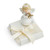 Decorated Chocolate Square Bar / Christening & First Communion COMMUNION / CHRISTENING Mirelli Chocolatier